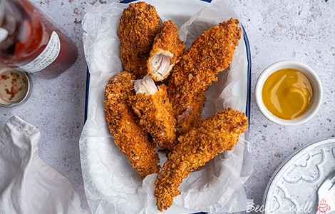 Crispy Fried Chicken Breasts Fingers